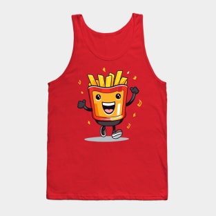 kawaii french fries T-Shirt cute potatofood Tank Top